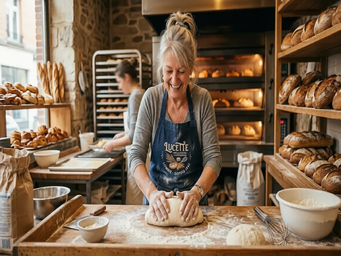 Lucette, boulangère artisanale à Lomme depuis 1985