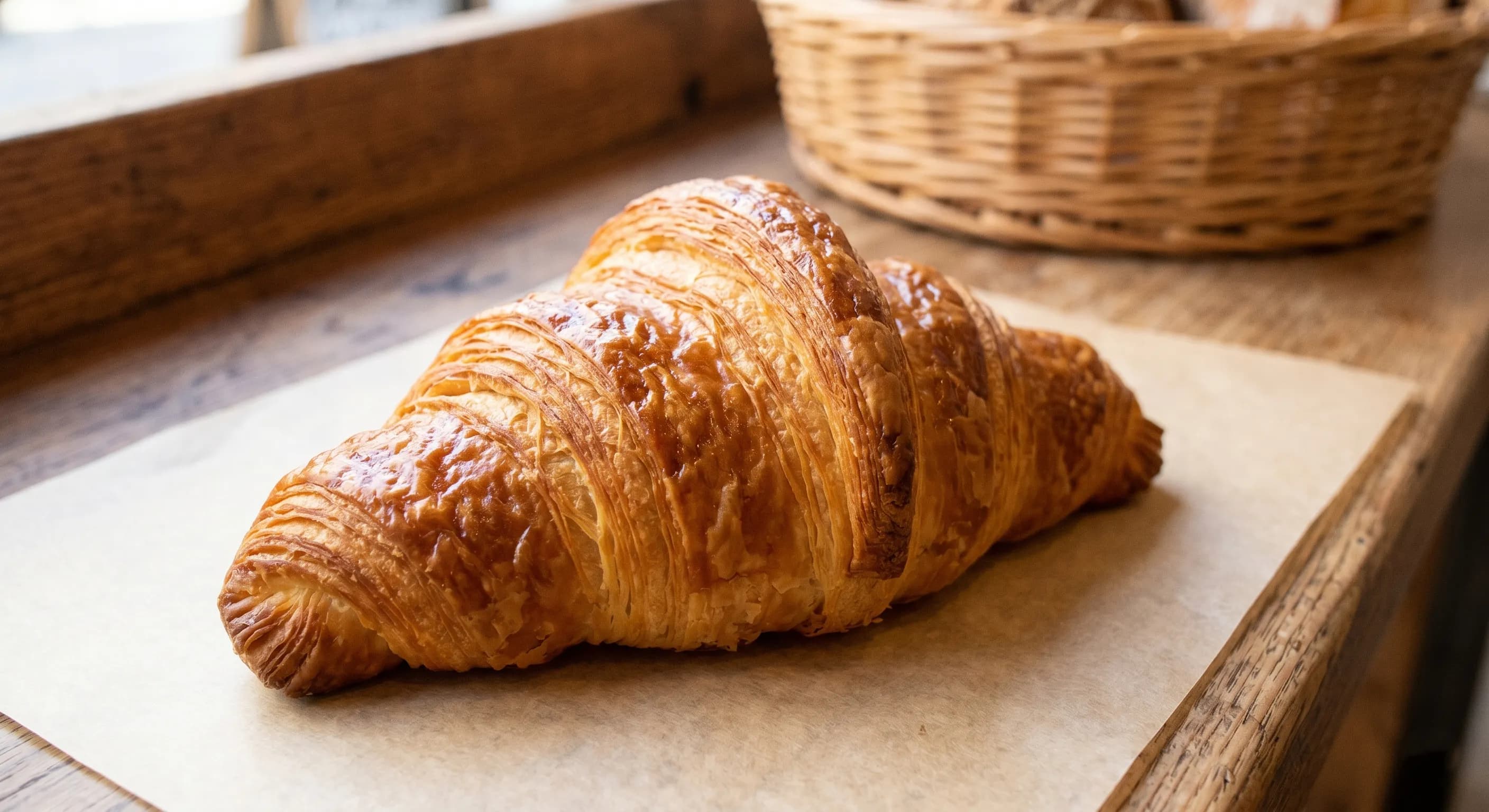 Croissant au beurre